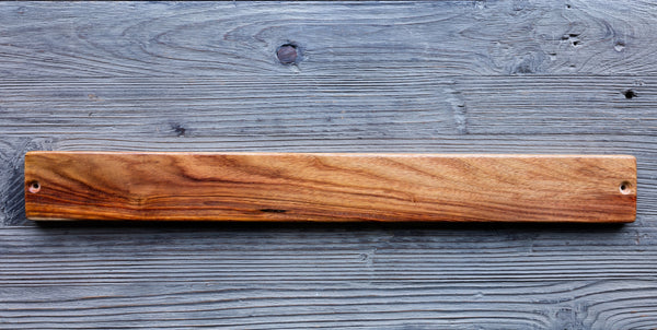 Magnetic Knife Strip: Canarywood 24"