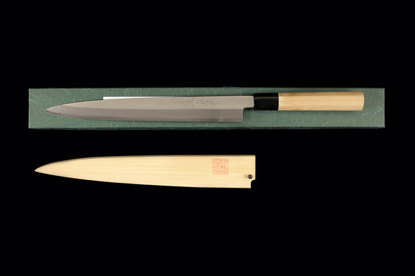 Gesshin Uraku 270mm Ginsanko Left-Handed Yanagiba