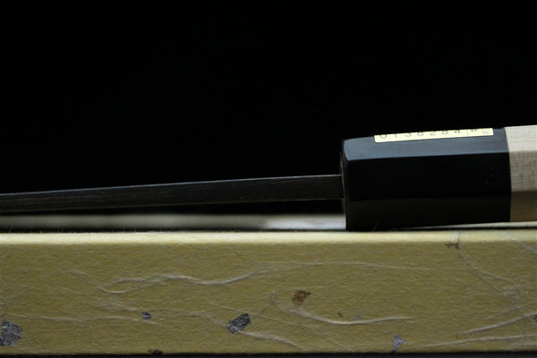 Gesshin Hide 180mm White #2 Hon-Kasumi Antique-Style Knife