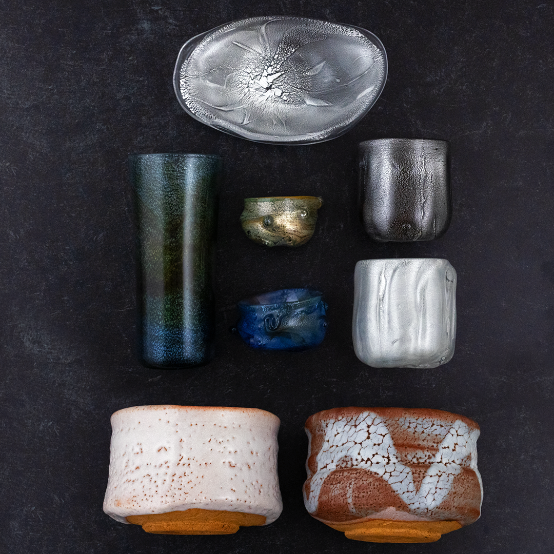 Pottery and Glassware