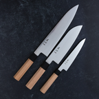 Gesshin Stainless Set (150mm, 210mm, and 240mm)