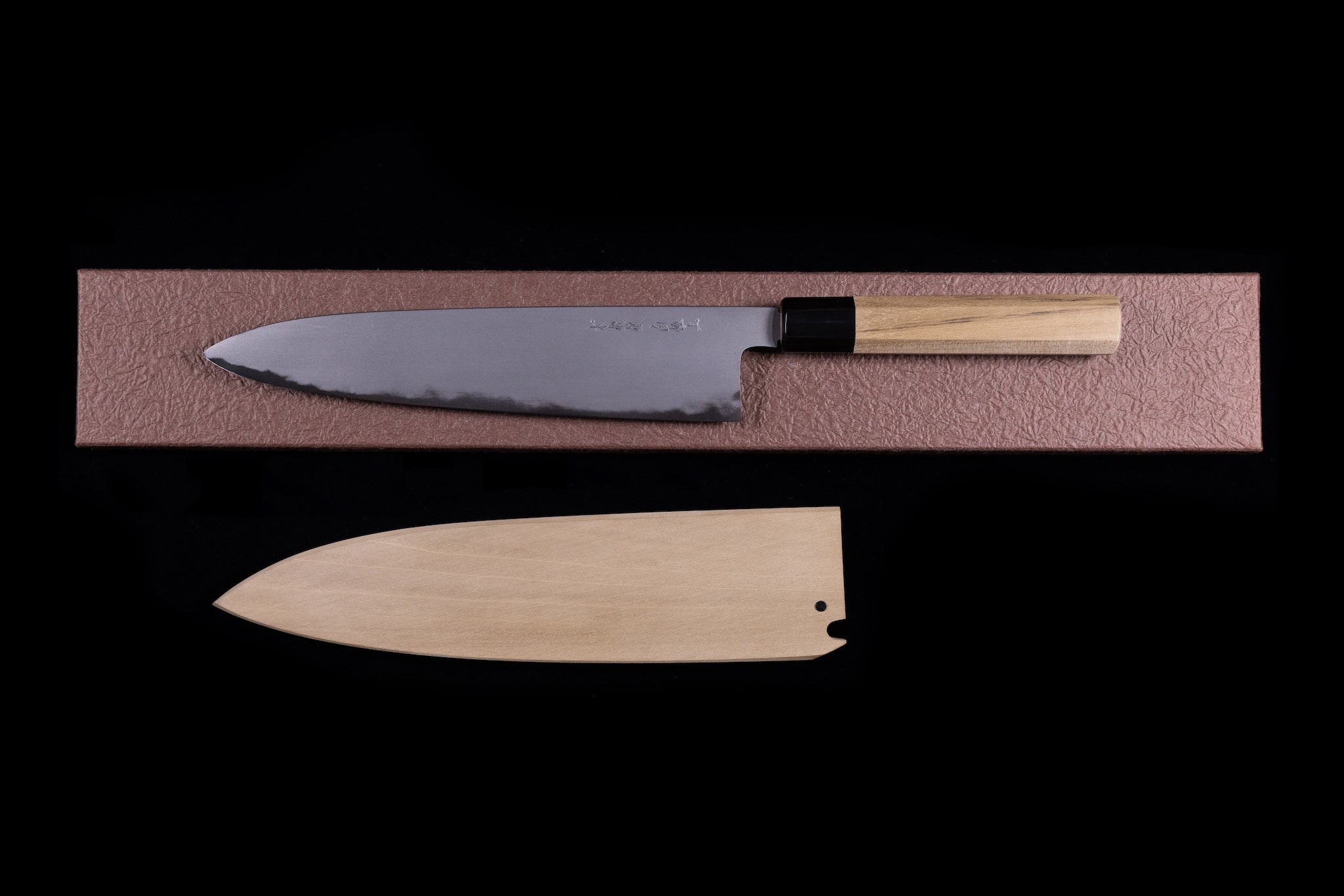 Gesshin Ittetsu 240mm White #2 Hon-Kasumi Wa-Gyuto