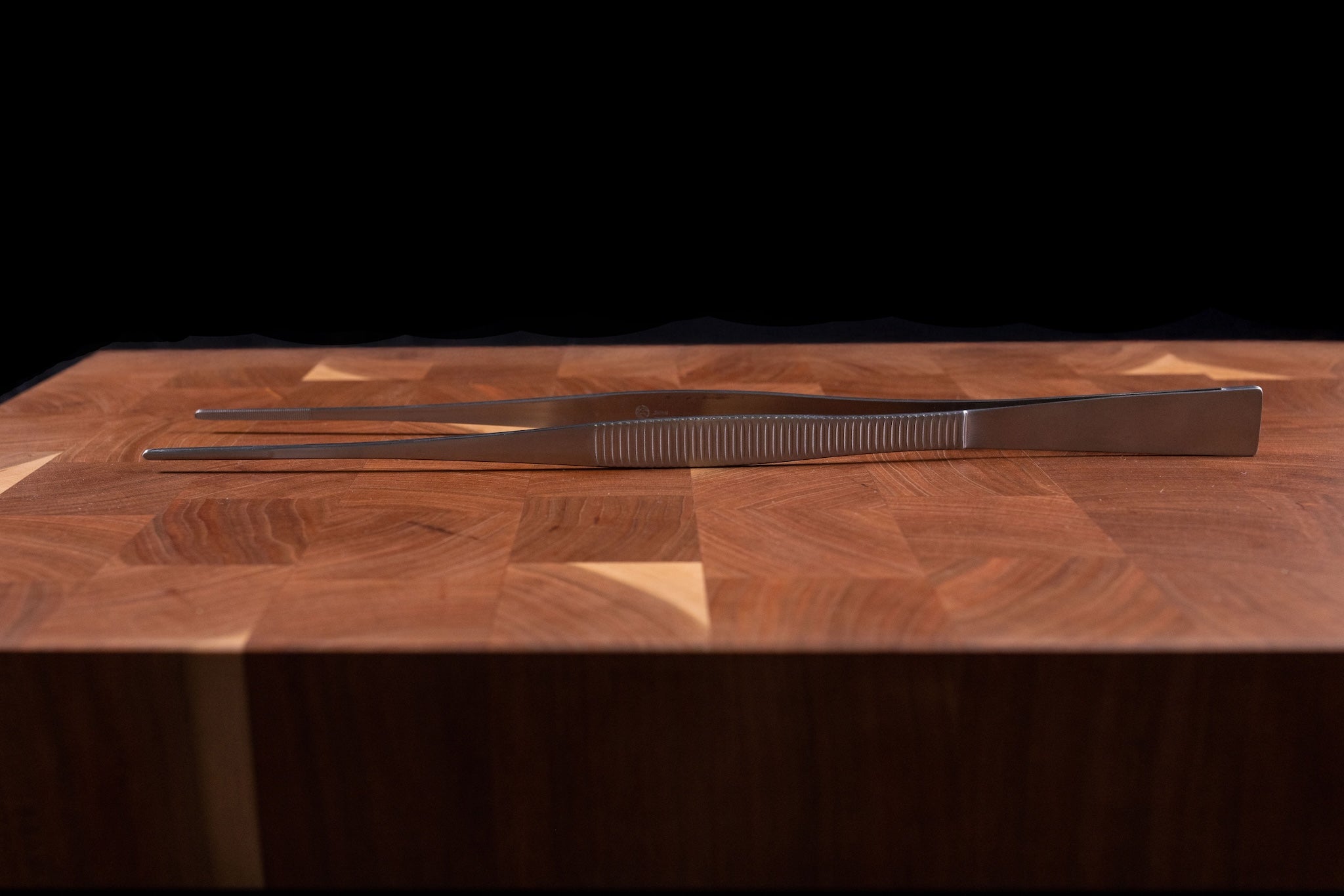 Straight Plating Tweezers - 300mm Stainless