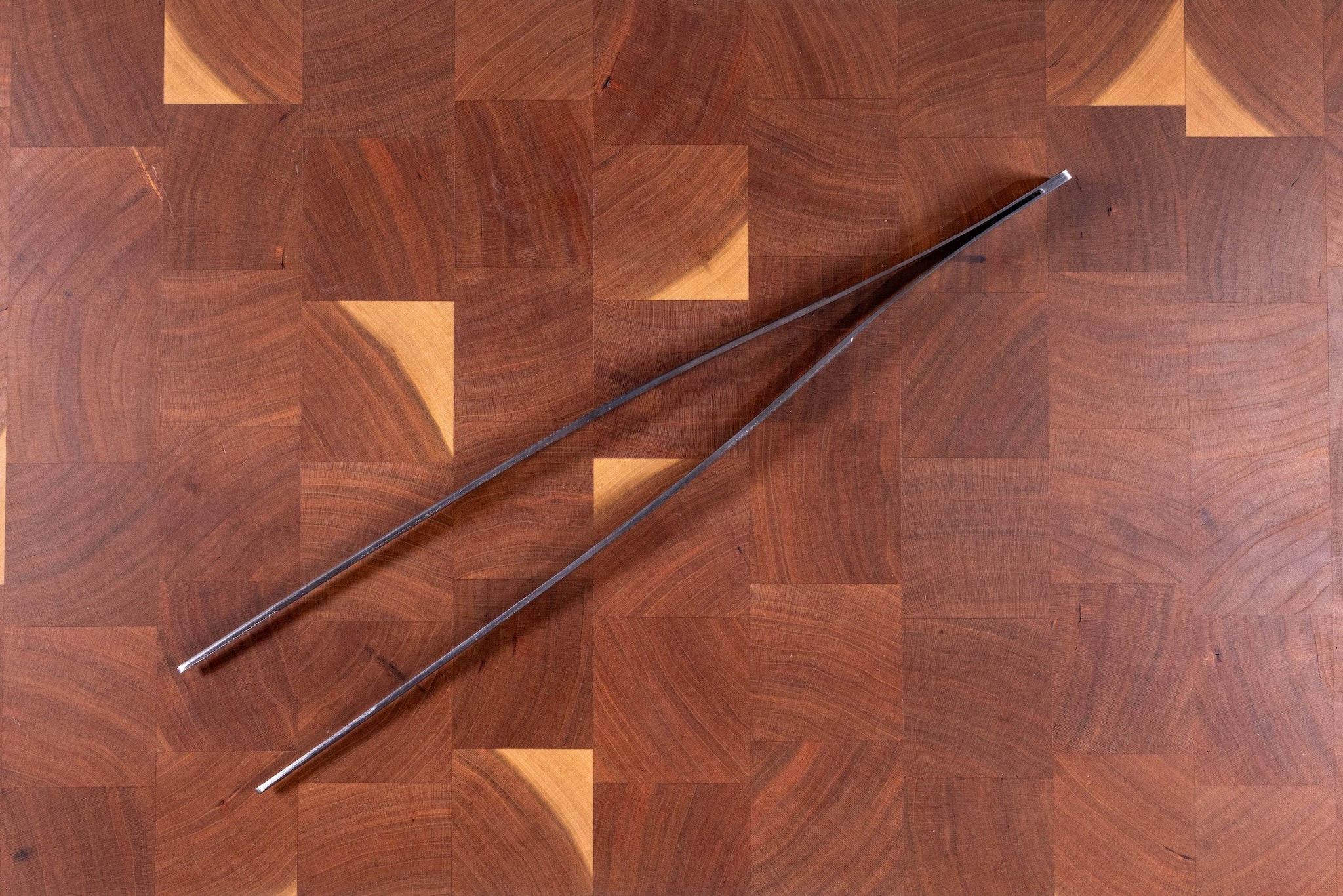 Straight Plating Tweezers - 300mm Stainless