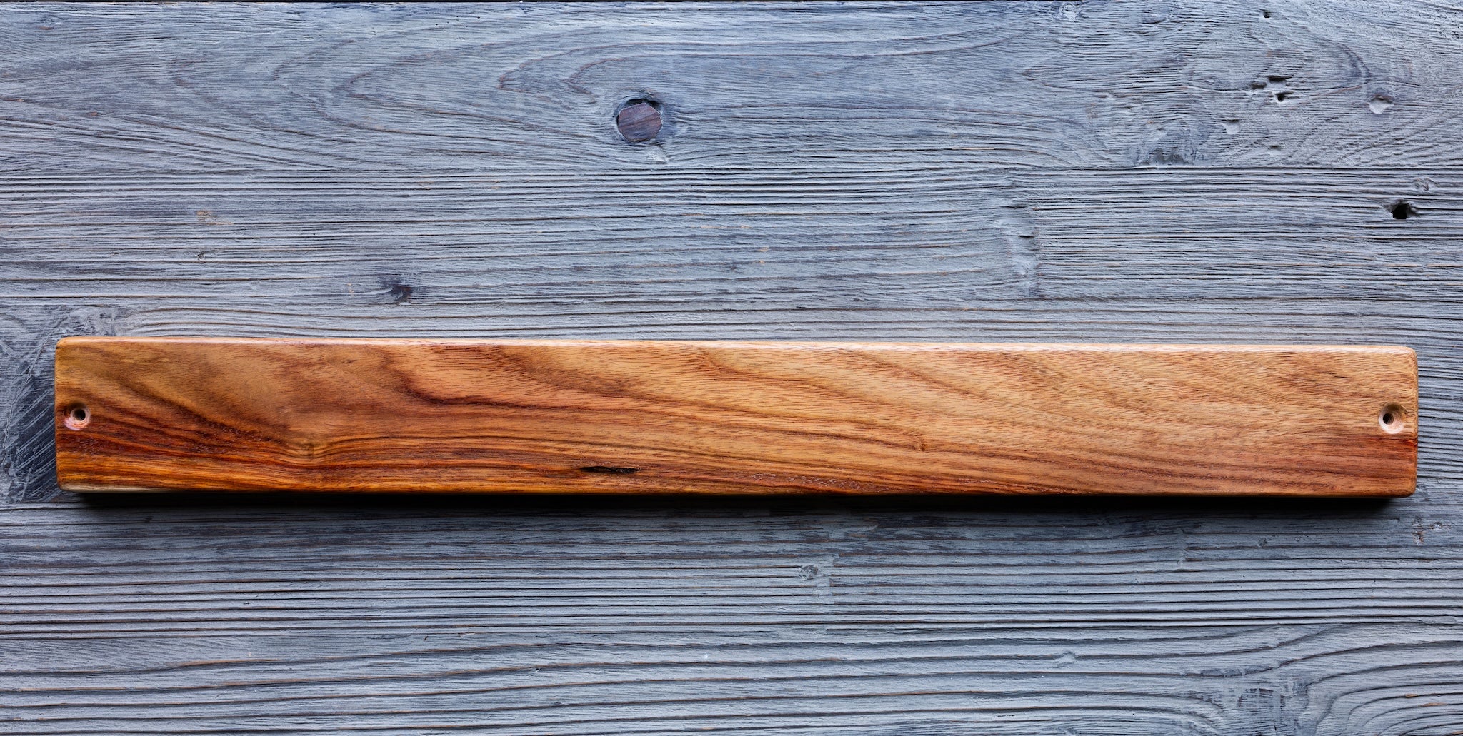 Magnetic Knife Strip: Canarywood 24"