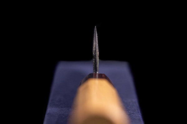 Gesshin Magomitsu Shinbu 120mm Blue #2 Kurouchi Ikasaki