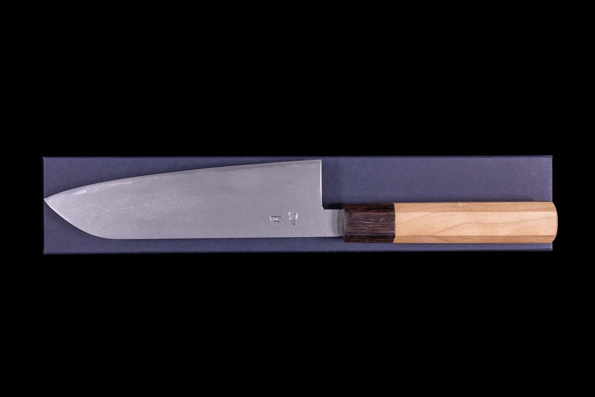 Gesshin Magomitsu 165mm Damascus Santoku