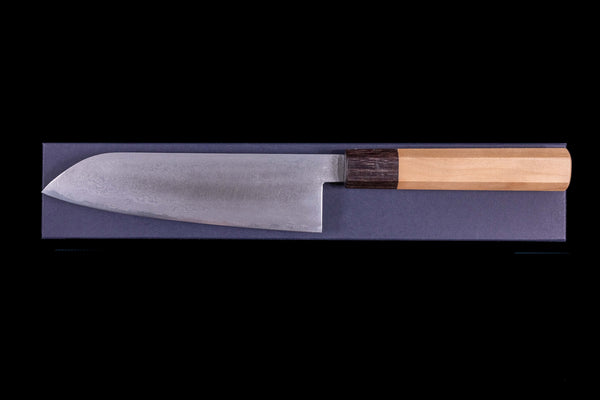 Gesshin Magomitsu 165mm Damascus Santoku