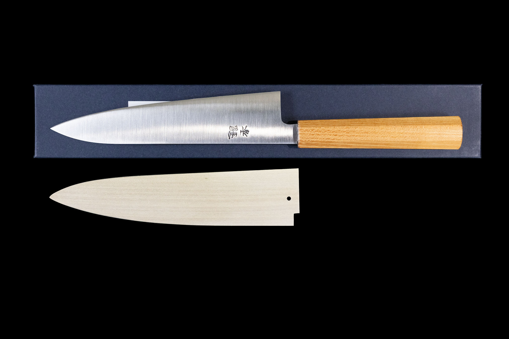 Gesshin Ginga 210mm Carbon Wa-Gyuto (Zelkova)