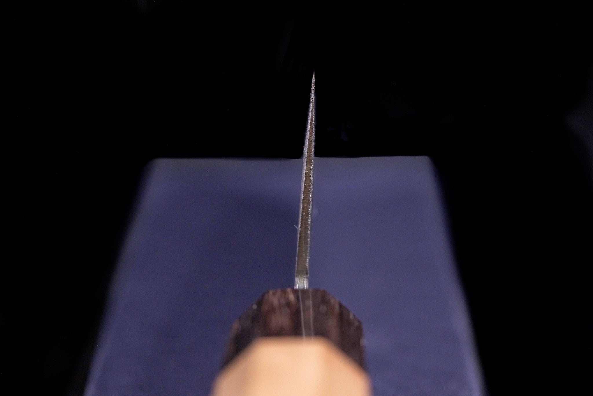 Gesshin Magomitsu 165mm Damascus Santoku