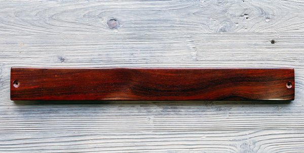 Magnetic Knife Strip: Cocobolo 24"