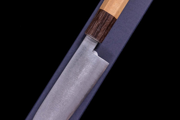 Gesshin Magomitsu 130mm Damascus Santoku