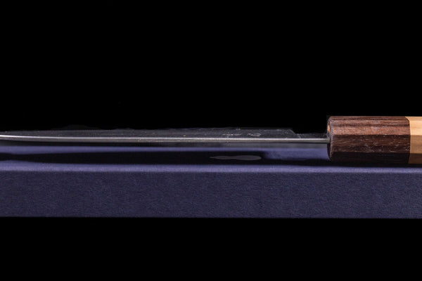 Gesshin Magomitsu 130mm Damascus Santoku