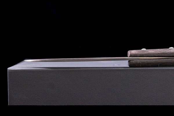 Gesshin Magomitsu Tafu 140mm Stainless Clad Blue #2 Makiri