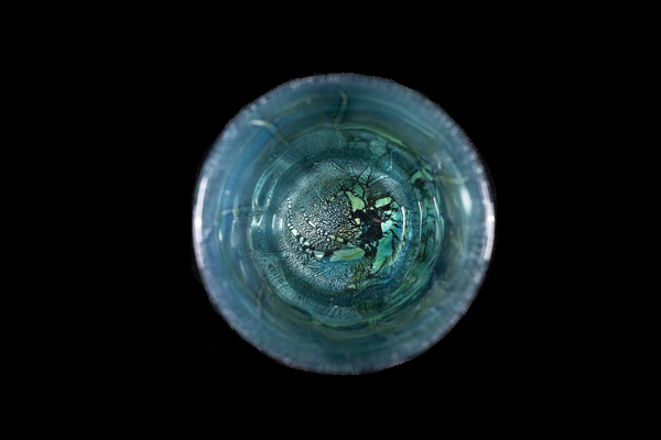 Silver Flake Chuhai Cup (Michinoku Blue Color)