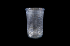Silver Flake Octagonal Long Glass