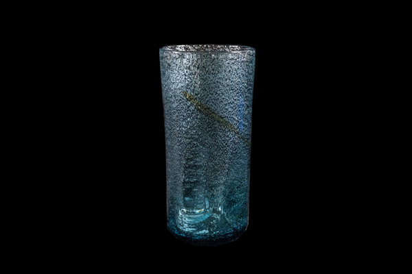 Silver Flake Long Glass (Michinoku Blue Color)