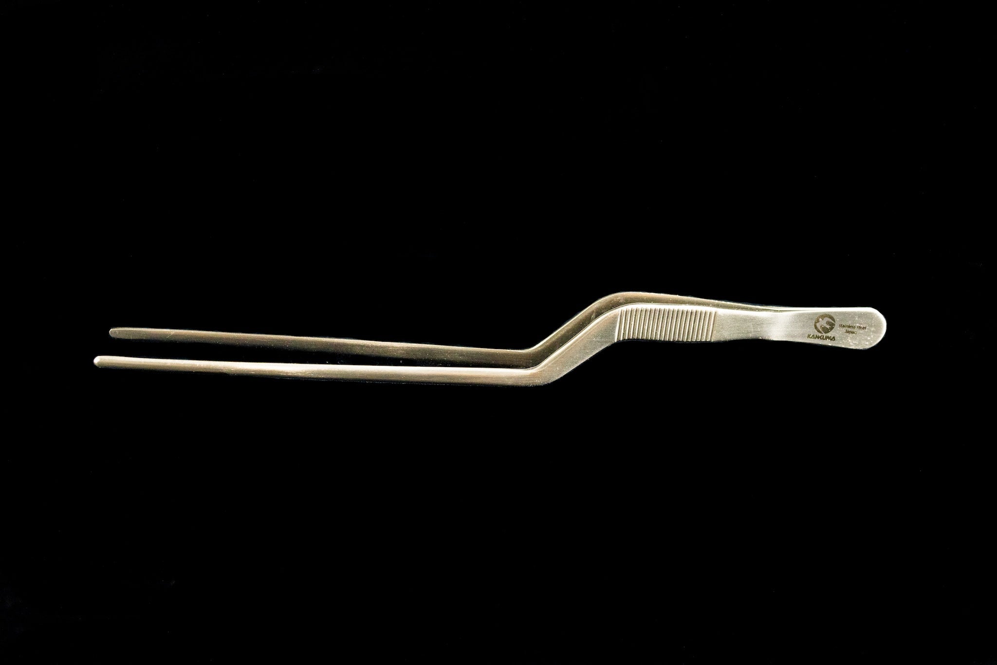 Offset Plating Tweezers - 190mm Stainless