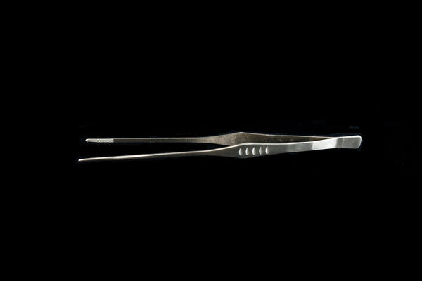 Straight Plating Tweezers - 210mm Stainless