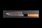 Tanabe Tatara no Sato 165mm Suminagashi Kataba Santoku