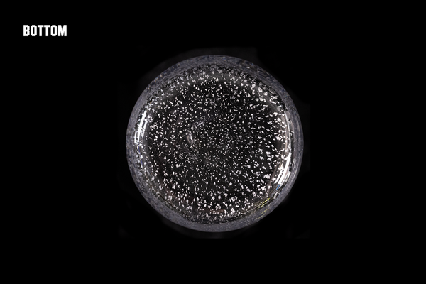 Silver Flake Long Glass