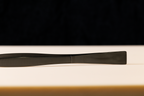 Straight Plating Tweezers - 300mm Stainless Black