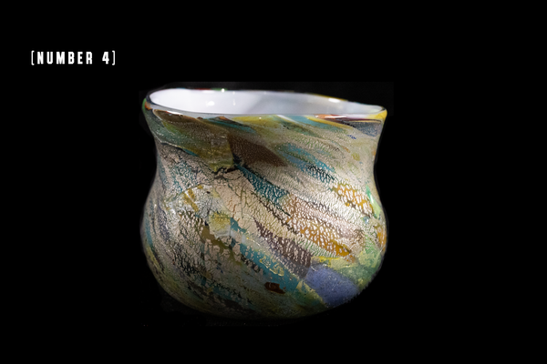 Silver Flake Guinomi (Sairyu)