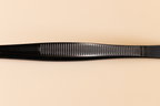 Straight Plating Tweezers - 300mm Stainless Black