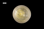 Silver Flake Yellow Guinomi