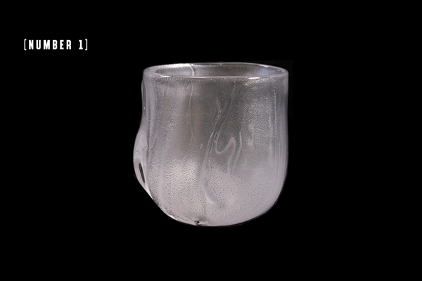 Silver Flake Chuhai Cup (White Silver)