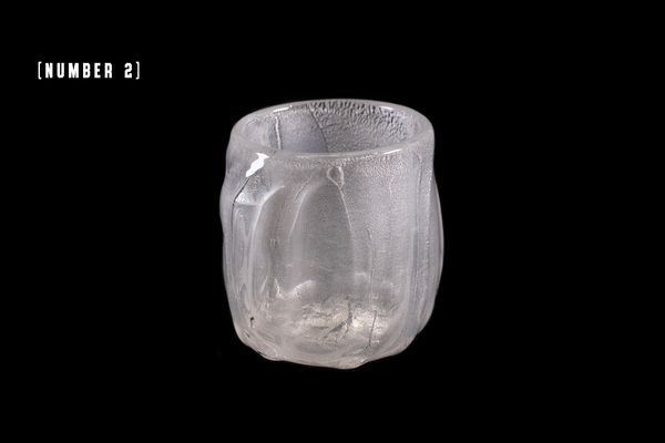 Silver Flake Chuhai Cup (White Silver)