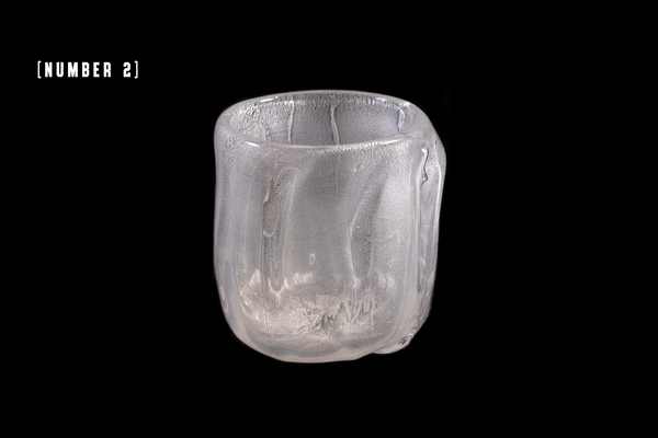 Silver Flake Chuhai Cup (White Silver)