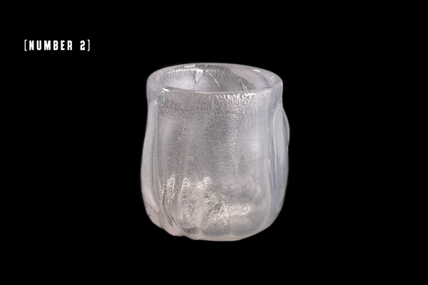 Silver Flake Chuhai Cup (White Silver)