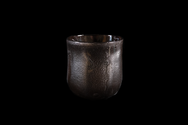 Silver Flake Chuhai Cup (Black)