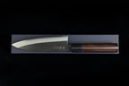 Gesshin Magomitsu 165mm Kurouchi Damascus Funayuki