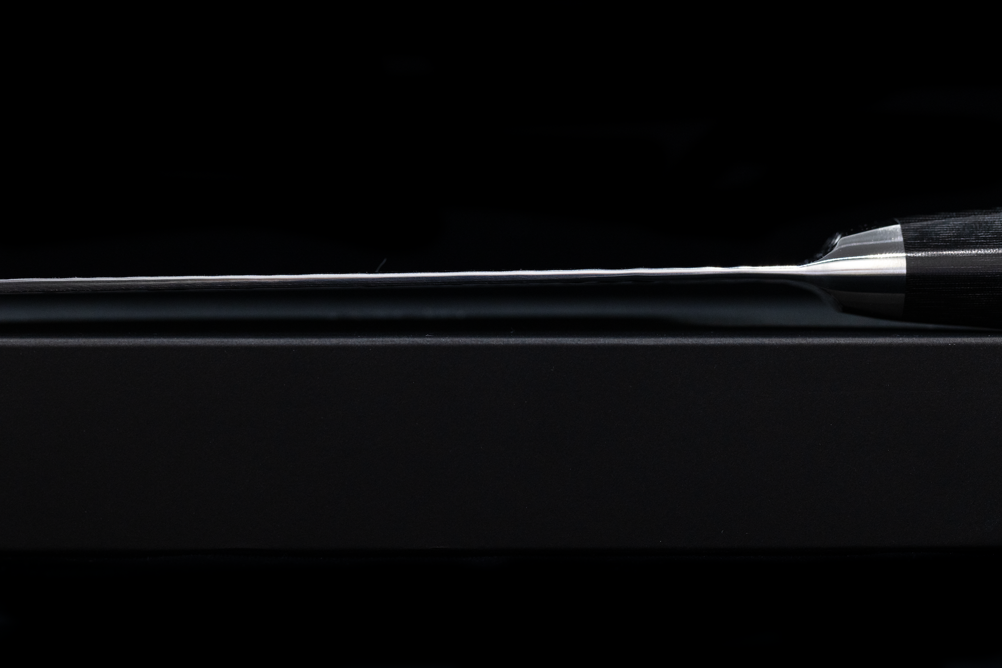 Tanganryu 210mm Hammered Damascus Gyuto (Micarta Handle)