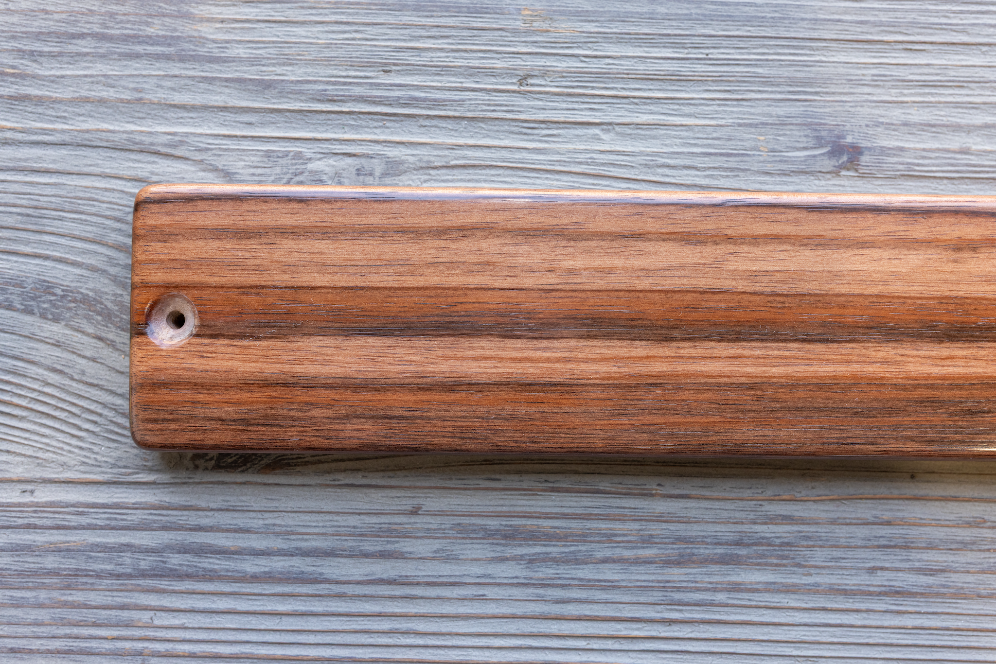 Magnetic Knife Strip: Asian Striped Ebony 24"
