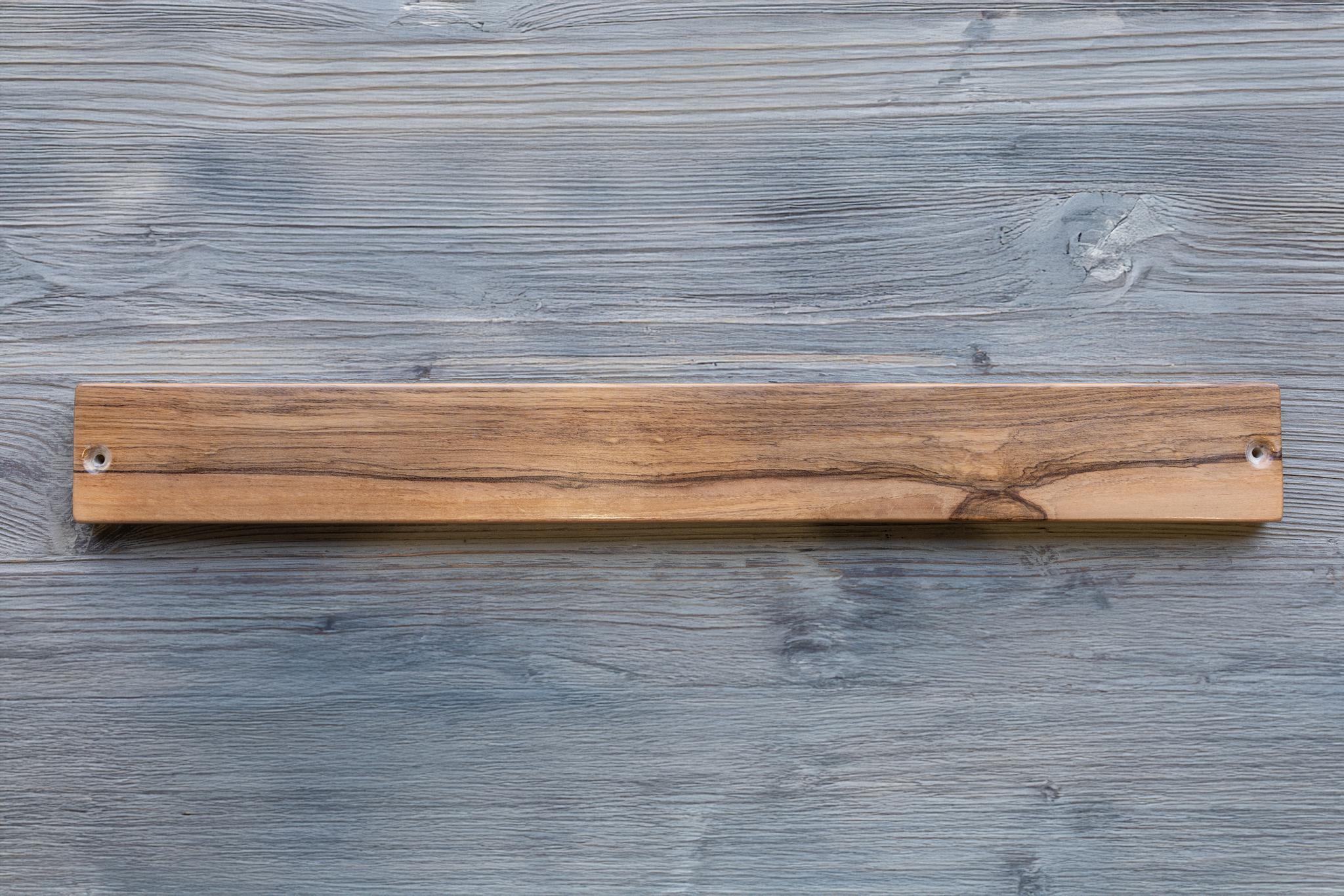 Magnetic Knife Strip: African Olive 24" Model A