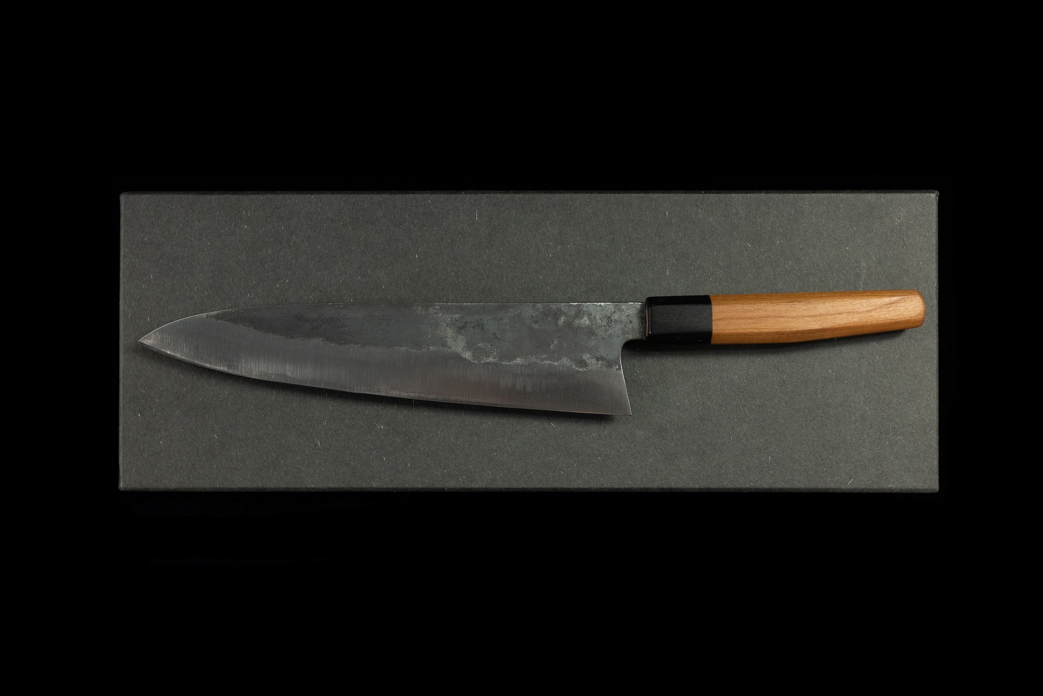 Asano Kajiya 240mm Stainless Clad White #1 Wa-Gyuto