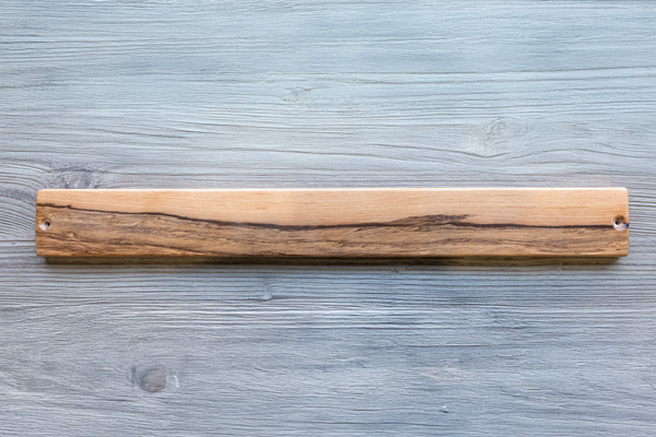 Magnetic Knife Strip: African Olive 24" Model B