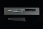 Tanganryu 150mm Hammered Damascus Petty (Micarta Handle)