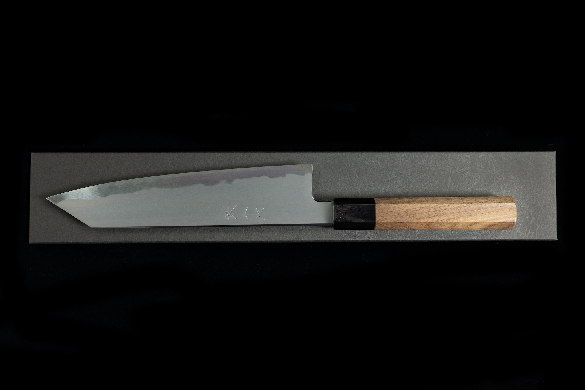 Tetsujin 210mm Blue #2 Kiritsuke Wa-Gyuto - Tatsutogi