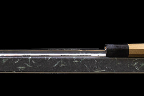 Gesshin Uraku 150mm AUS10 Damascus Wa-Petty
