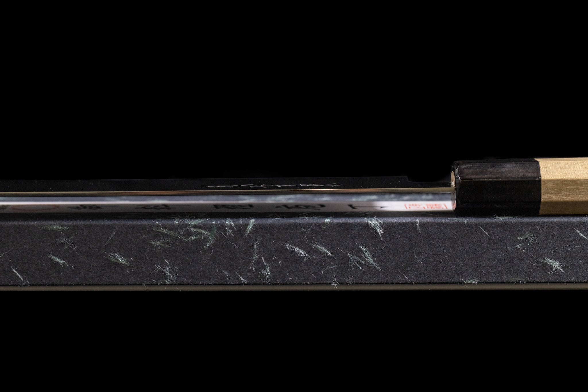 Gesshin Uraku 180mm Ginsanko Damascus Nakiri