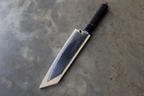Gesshin Uraku 210mm Ginsanko Damascus Kiritsuke Wa-Gyuto (Instagram Special)