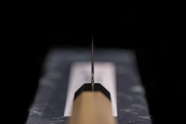 Gesshin Uraku 210mm AUS10 Damascus Wa-Gyuto