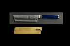 Souryurin 155mm Hammered Damascus Nakiri