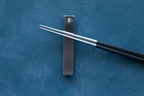 Stainless Steel Tip Chopstick with Hashioki Set