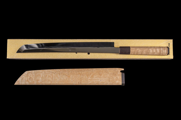 Gesshin Uraku Yoshikazu Ikeda 300mm White #2 Honyaki Sakimaru Takobiki