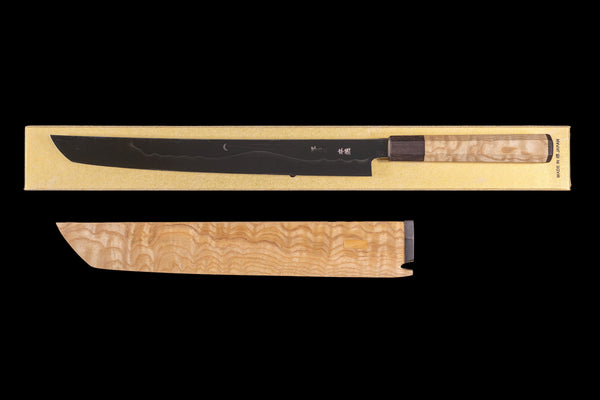 Gesshin Uraku Yoshikazu Ikeda 300mm White #2 Honyaki Sakimaru Takobiki